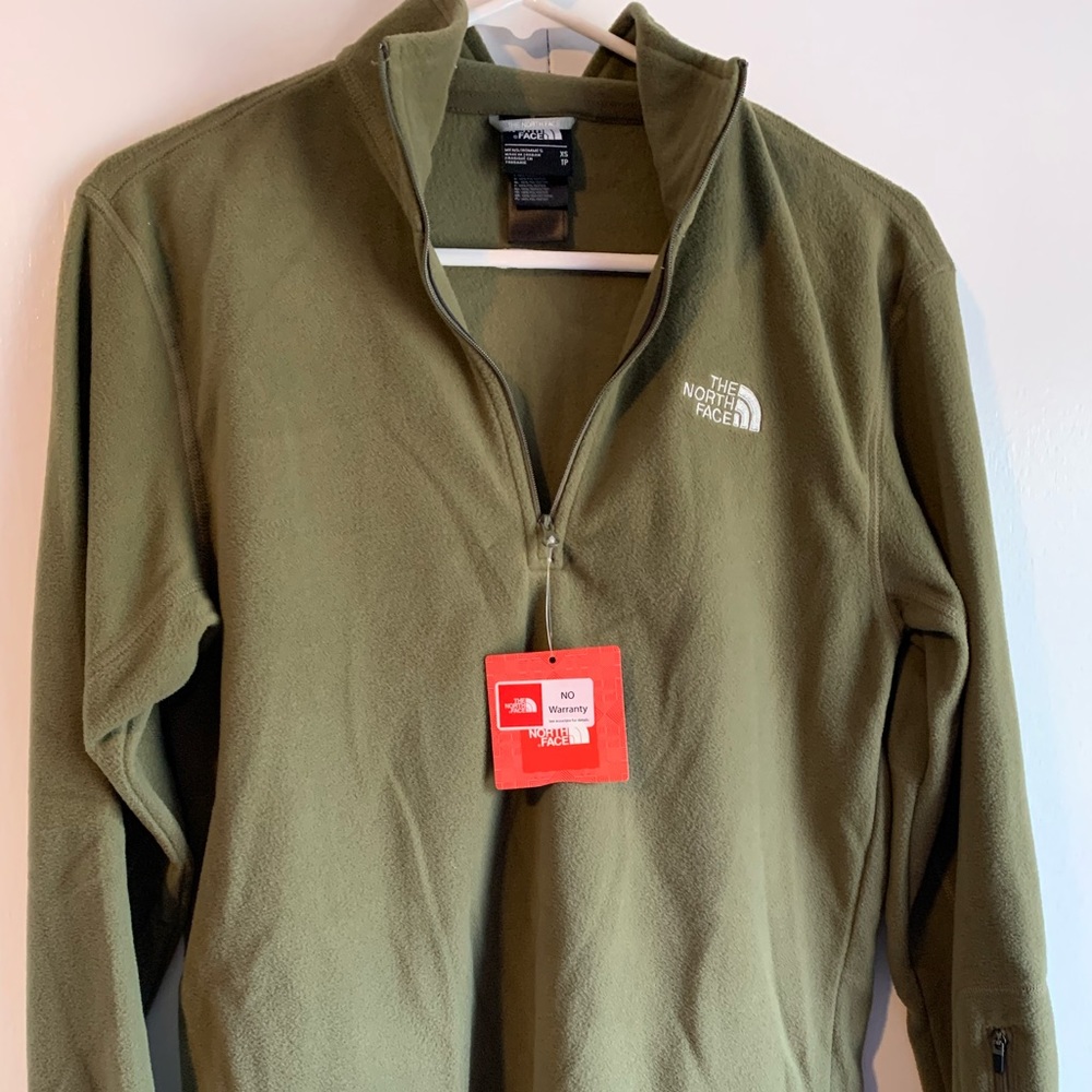 The North Face sweatshirt
